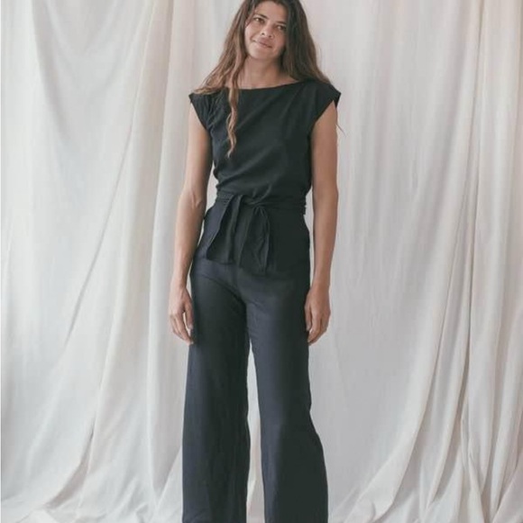 OZMA Matador Jumpsuit M medium silk linen - Picture 2 of 6